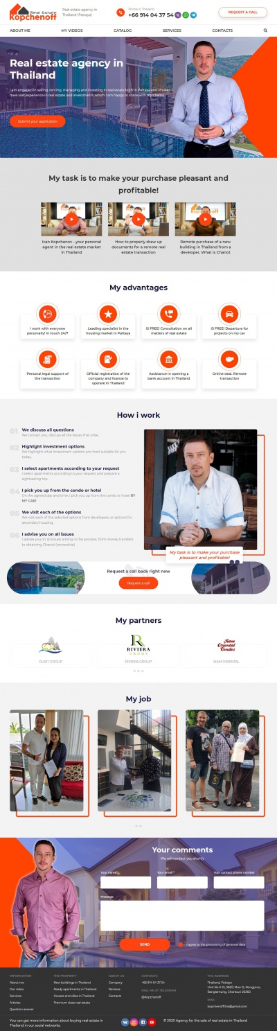 Real estate agency in Thailand
